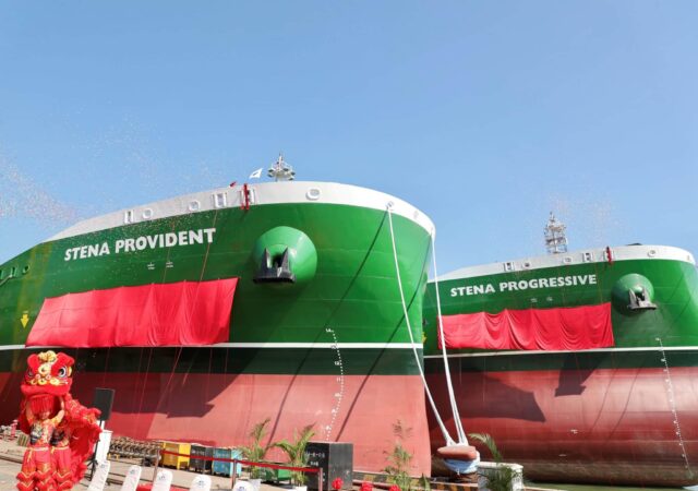 Stena Provident and Stena Progressive